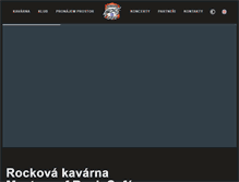 Tablet Screenshot of mastersofrockcafe.cz